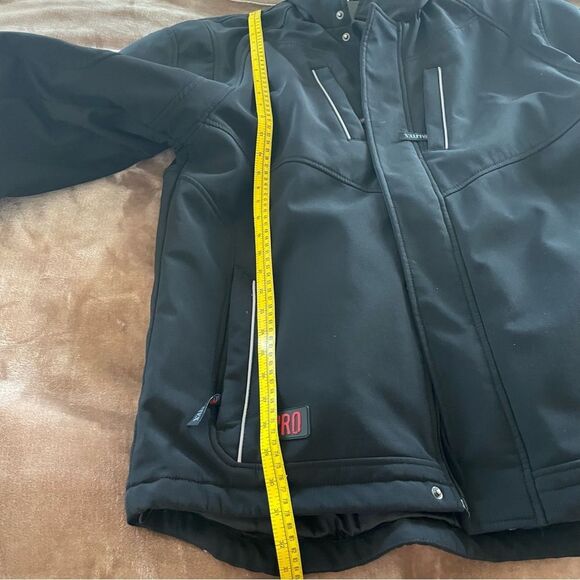 Qualitex Pro Black Men’s Ski/ Utility Jacket Size XL High Visibility - Picture 9 of 14